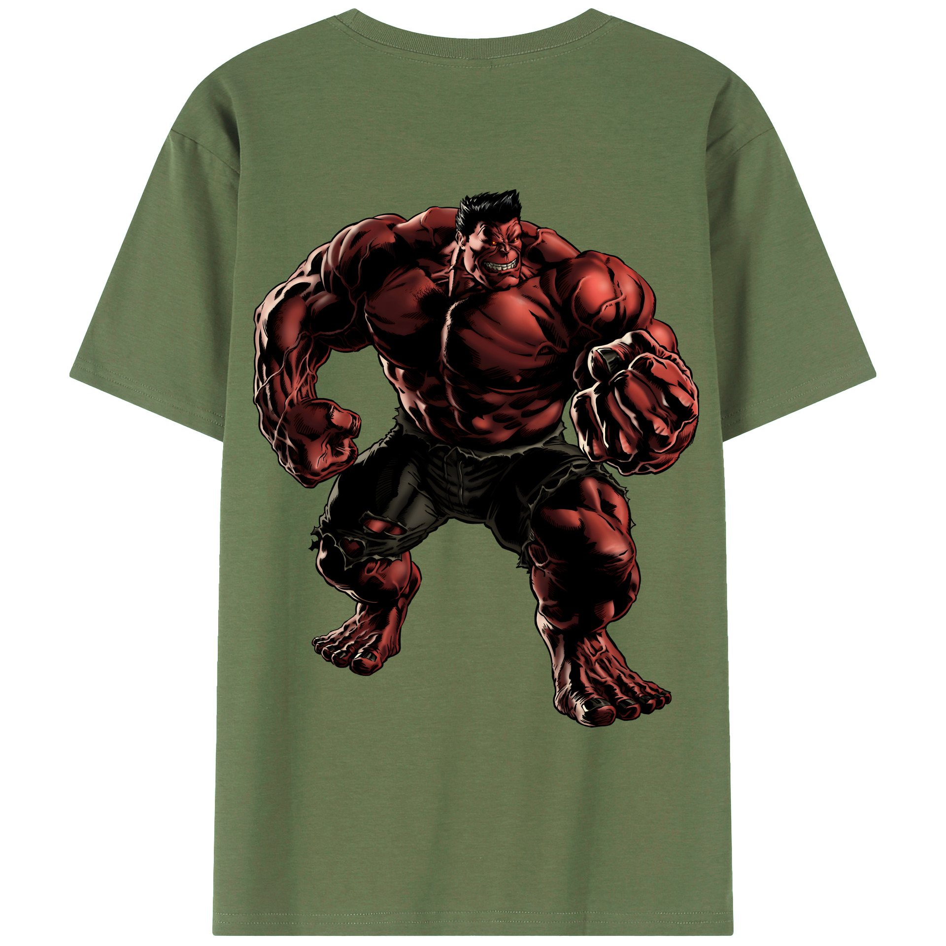 （画像用） アベンジャーズ The Avengers 綿100％ メンズ半袖Tシャツ（バックプリント） 通気性